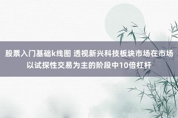 股票入门基础k线图 透视新兴科技板块市场在市场以试探性交易为主的阶段中10倍杠杆